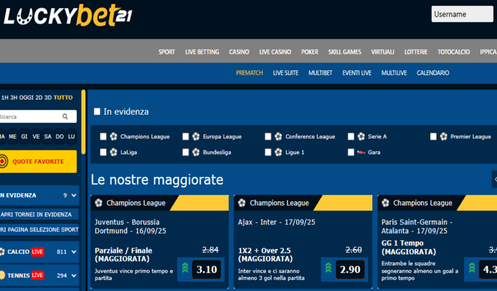 Luckybet21